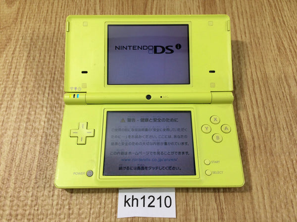 kh1210 Plz Read Item Condi Nintendo DSi DS Lime Green Console Japan