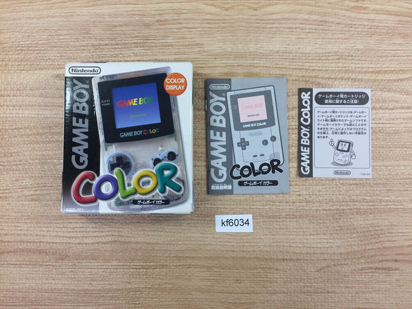 kf6034 GameBoy Color Console Box Only Console Japan