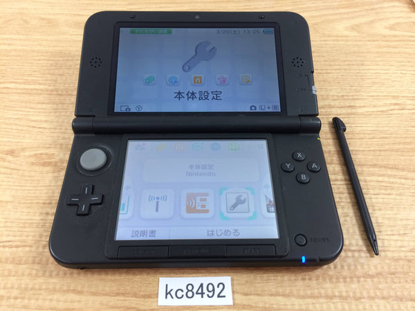 kc8492 No Battery Nintendo 3DS LL XL 3DS Red Black Console Japan