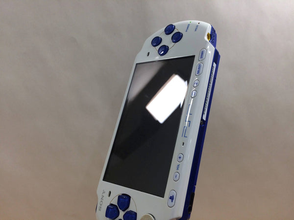 gb8396 No Battery PSP-3000 WHITE & BLUE SONY PSP Console