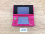 lc2070 Plz Read Item Condi Nintendo 3DS Gross Pink Console Japan
