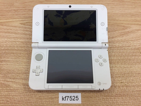 KF7525 Not Working - Nintendo 3DS LL XL 3DS White Console Japan