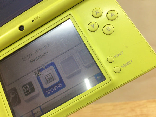 Nintendo DSi Nintendo DSi Lime Green Japanese japan model Console