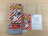 Heisei Inu Monogatari Bow Pop'n Smash!! BOXED SNES Super Famicom Japan - UD1657