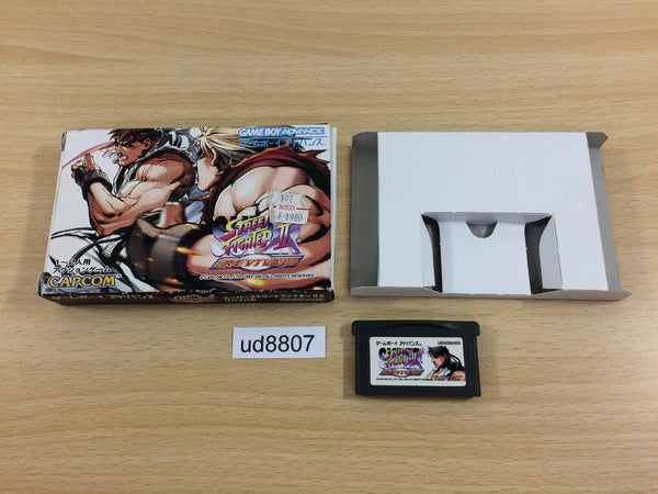 UD8807 Super Street Fighter II X Turbo Revival BOXED GameBoy Advance Japan