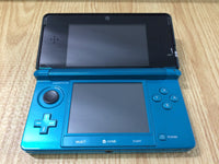 kh1213 Plz Read Item Condi Nintendo 3DS Aqua Blue Console Japan