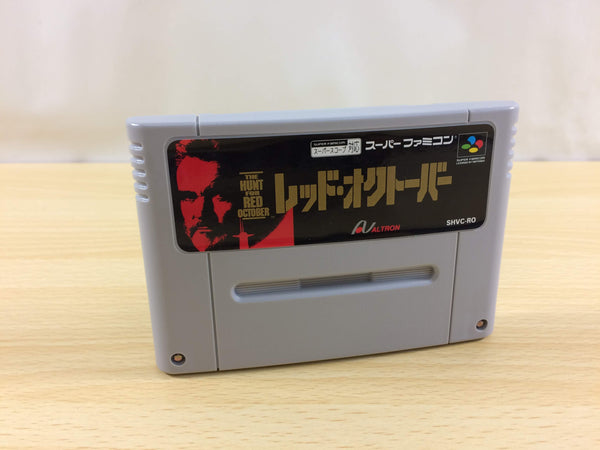 The Hunt For Red October BOXED SNES Super Famicom Japan - UA9853