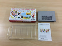 uc2339 Snoopy Concert BOXED SNES Super Famicom Japan