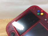Nintendo 2DS CLEAR RED Console Japan - Not Working LA8586