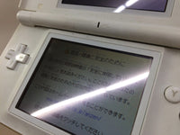 lb9672 Plz Read Item Condi Nintendo DS Lite Crystal White Console Japan