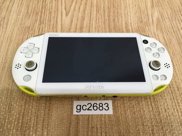 gc2683 Not Working PS Vita PCH-2000 LIME GREEN & WHITE SONY PSP