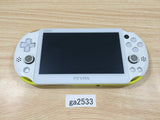 ga2533 Not Working PS Vita PCH-2000 LIME GREEN & WHITE SONY PSP Console Japan