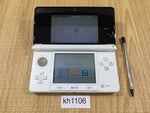 kh1106 Plz Read Item Condi Nintendo 3DS Ice White Console Japan