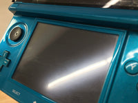 lb9673 Plz Read Item Condi Nintendo 3DS Aqua Blue Console Japan