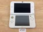 KF7201 Not Working - Nintendo NEW 3DS LL XL PEARL WHITE Console Japan