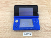 lb9674 Plz Read Item Condi Nintendo 3DS Cobalt Blue Console Japan