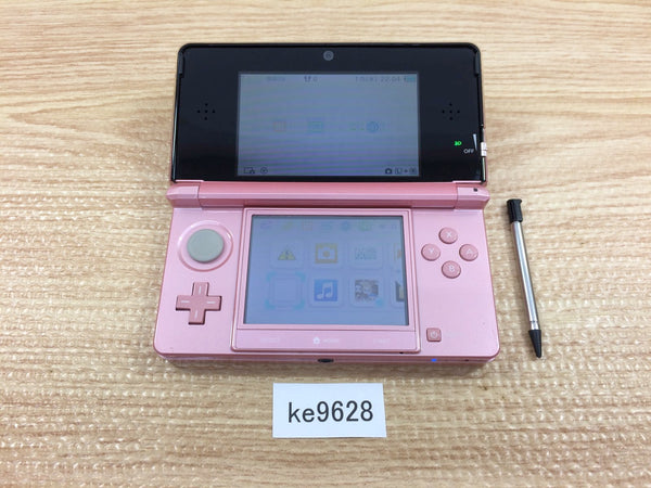 KE9628 Plz Read Item Condi Nintendo 3DS Misty Pink Console