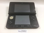 KC2862 Not Working - Nintendo 3DS Clear Black Console Japan