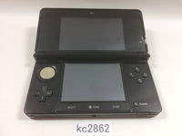 kc2862 Not Working Nintendo 3DS Clear Black Console Japan