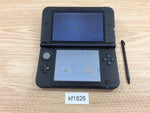 KF1826 No Battery Nintendo 3DS LL XL 3DS Black Console Japan
