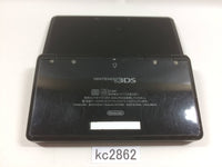 kc2862 Not Working Nintendo 3DS Clear Black Console Japan