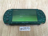 gc2570 Plz Read Item Condi PSP-3000 SPIRITED GREEN SONY PSP Console Japan