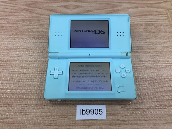lb9905 Plz Read Item Condi Nintendo DS Lite Ice Blue Console Japan