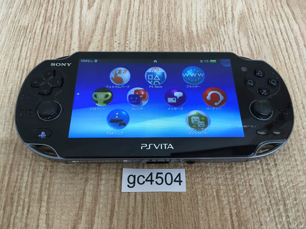 gc4504 PS Vita PCH-1000 CRYSTAL BLACK SONY PSP Console Japan – J4U
