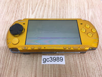 gc3989 Plz Read Item Condi PSP-3000 BRIGHT YELLOW SONY PSP Console Japan