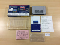 ub1773 Battle Submarine BOXED SNES Super Famicom Japan