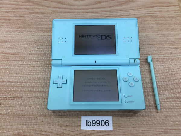 lb9906 Plz Read Item Condi Nintendo DS Lite Ice Blue Console Japan