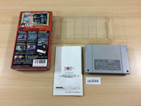 ub2044 Kikuni MasahikoNo Jyantoushi Doraoh Mahjong BOXED SNES SuperFamicom Japan