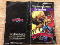 DH8199 Splatterhouse Part 3 BOXED Mega Drive Genesis Japan