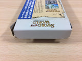 ub2045 Sword World SFC BOXED SNES Super Famicom Japan