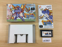 UB3867 Spyro Crash Bandicoot BOXED GameBoy Advance Japan