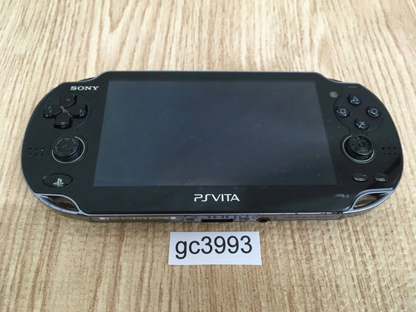 gc3993 Not Working PS Vita PCH-1000 CRYSTAL BLACK SONY PSP Console Japan