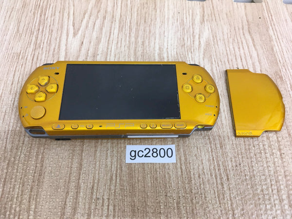 gc2800 Not Working PSP-3000 BRIGHT YELLOW SONY PSP Console Japan