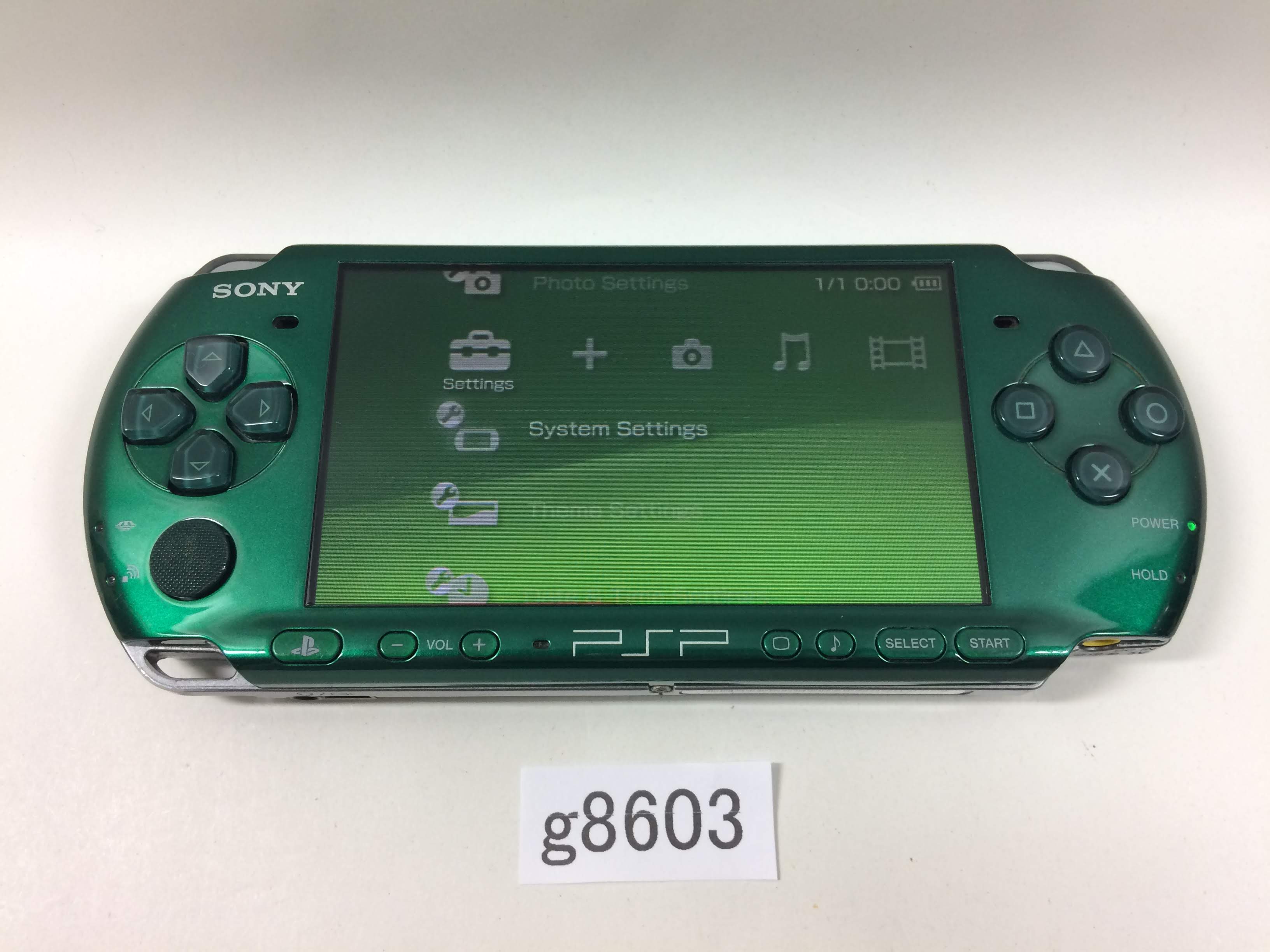 SONY PSP-3000 本体 すぐ遊べるセット メモリースティック4GB付