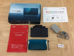 LB7520 Tested Working - Nintendo 3DS Aqua Blue BOXED Console Japan