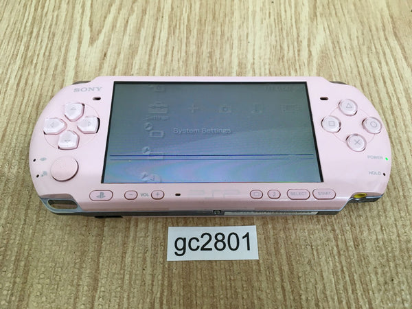 gc2801 Plz Read Item Condi PSP-3000 BLOSSOM PINK SONY PSP Console Japan