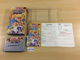 Arabian Nights Sabaku no Seirei Ou BOXED SNES Super Famicom Japan - UA9739