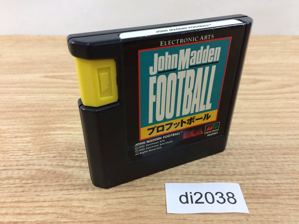 di2038 John Madden Football Pro Football Mega Drive Genesis Japan