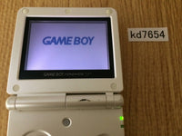 KD7654 No Battery GameBoy Advance SP Pearl White Game Boy Console Japan
