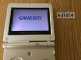 KD7654 No Battery GameBoy Advance SP Pearl White Game Boy Console Japan