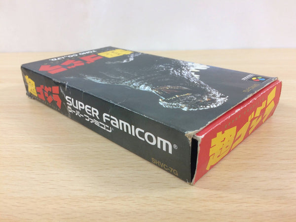 UC8582 Super Godzilla BOXED SNES Super Famicom Japan – J4U.co.jp