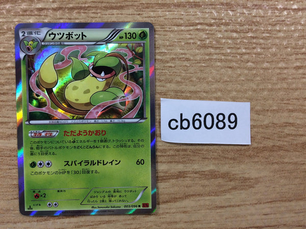 CB6089 Victreebel Grass R XY3 003/096 Pokemon Card TCG Japan