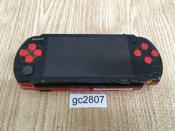 gc2807 Not Working PSP-3000 BLACK & RED SONY PSP Console Japan