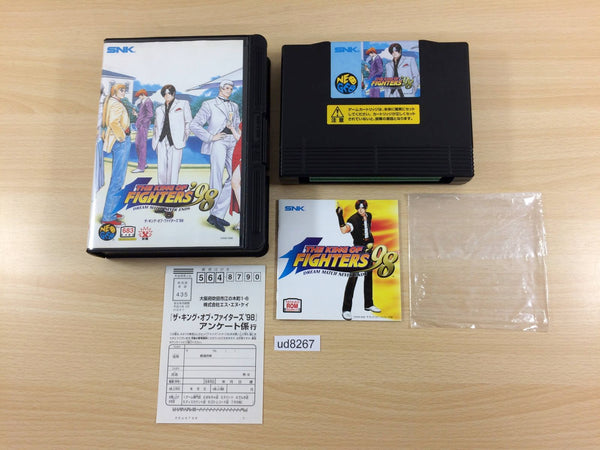 ud8267 The King Of Fighters 98 BOXED NEO GEO AES Japan