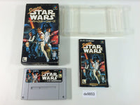 de9853 Super Star Wars BOXED SNES Super Famicom Japan