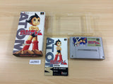 Tetsuwan Atom Mighty Atom BOXED SNES Super Famicom Japan - UB2663